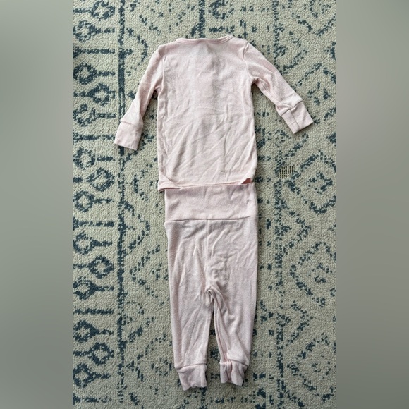 Lou Lou Pink Baby Button-Up Top and pants set - Picture 4 of 4